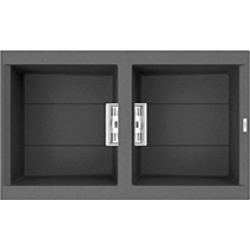 Zlewozmywak Elleci SMART 450 KERATEK K99 DARK GREY LKI45099SMT